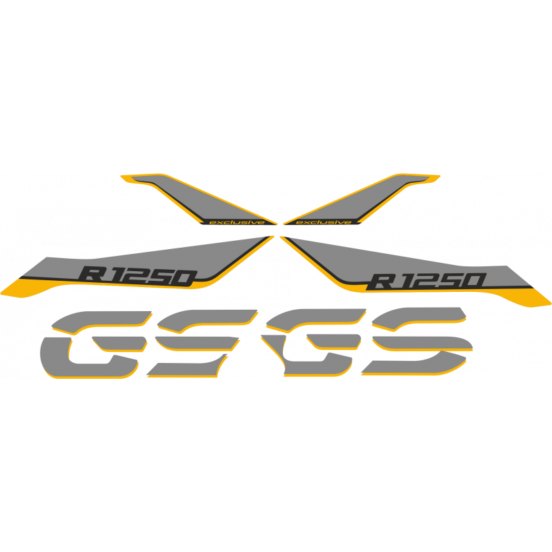 Kit de pegatinas universales para BMW R1250GS 2019 Exclusive