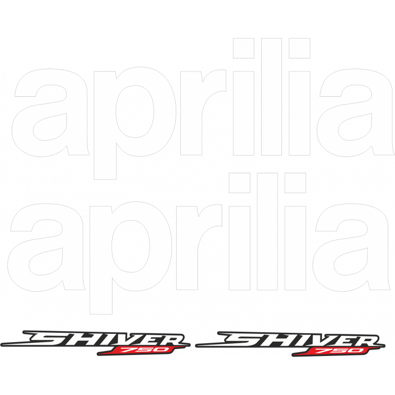 Kit de pegatinas para Aprilia Shiver 750