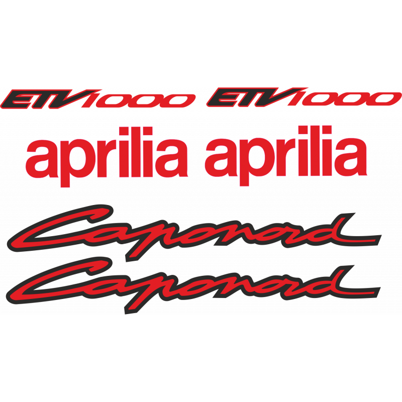 Kit de pegatinas para Aprilia ETV1000 Caponord