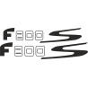 Kit de pegatinas universales para BMW F800S 2007