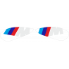 Kit de pegatinas universales para proteccion de deposito BMW S1000RR