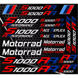 Kit de pegatinas universales BMW S1000RR