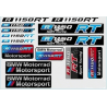 Kit de pegatinas universales BMW R1150RT