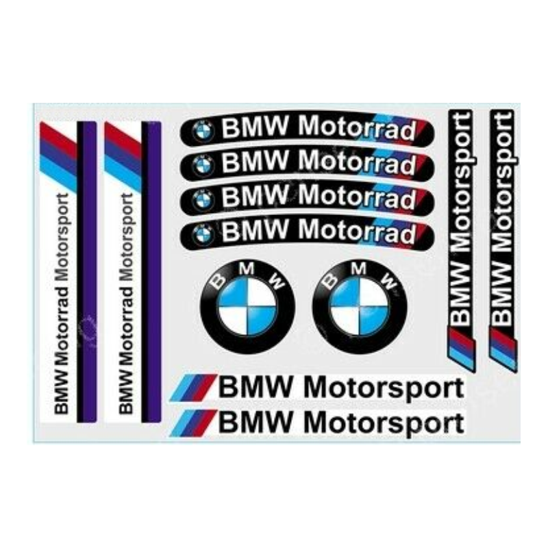 Kit de pegatinas universales BMW motorrad