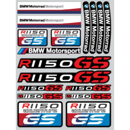 Kit de pegatinas universales BMW R1150GS