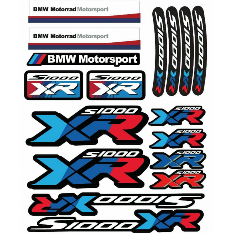 Kit de pegatinas universales BMW S1000XR