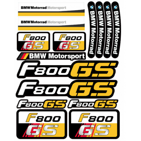 Kit de pegatinas universales BMW F800GS