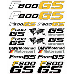 Kit de pegatinas universales BMW F800GS