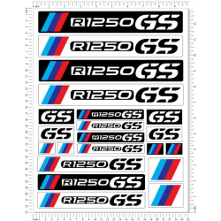 Kit de pegatinas universales BMW R1250GS