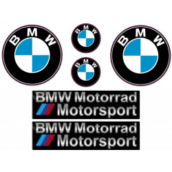 Kit de pegatinas universales BMW gel 3D