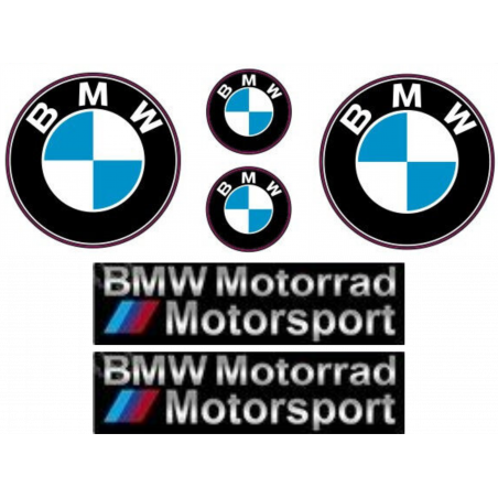 Kit de pegatinas universales BMW gel 3D