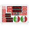 Kit de pegatinas universales Aprilia Racing moto - aprilia italia