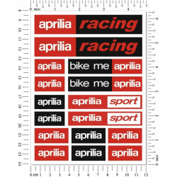 Kit de pegatinas universales Aprilia Racing sport - aprilia italia