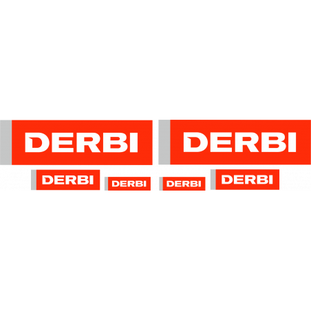 Kit de pegatinas para Derbi universales - derbi decals set