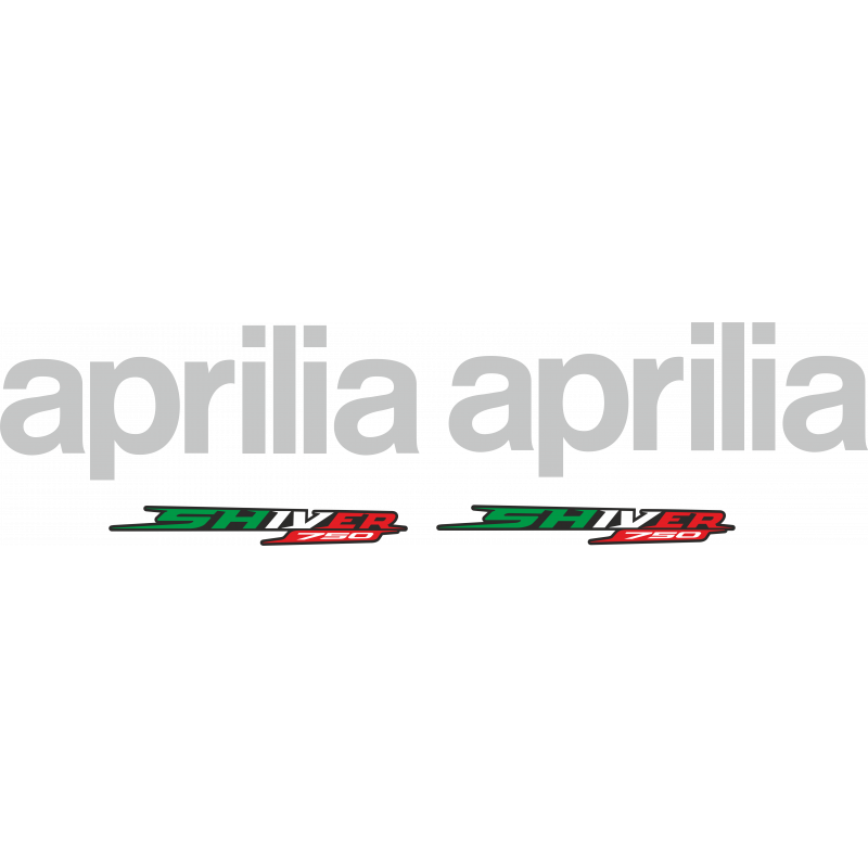 Kit de pegatinas para Aprilia Shiver 750 Italia Design