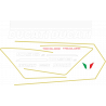 Kit de pegatinas para Ducati 1098s 2007-2010 Tricolore - ducati decals set