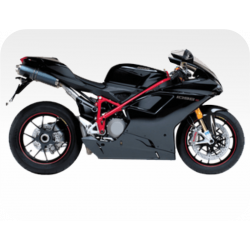 Kit de pegatinas para Ducati 1098s 2007-2010 moto negra o roja- ducati decals set