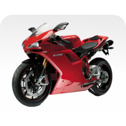 Kit de pegatinas para Ducati 1098s 2007-2010 moto negra o roja- ducati decals set