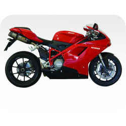 Kit de pegatinas para Ducati 1198 2007-- moto roja o blanca ducati decals set