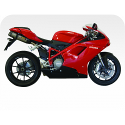 Kit de pegatinas para Ducati 1198 2007-- moto roja o blanca ducati decals set