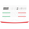 Kit de pegatinas para Ducati 1198 2007-- moto roja o blanca ducati decals set