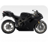 Kit de pegatinas para Ducati 1198SP - moto roja o negra ducati decals set