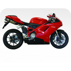 Kit de pegatinas para Ducati 1198SP - moto roja o negra ducati decals set