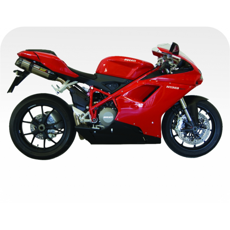 Kit de pegatinas para Ducati 1198SP - moto roja o negra ducati decals set