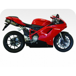 Kit de pegatinas para Ducati 1198SP - moto roja o negra ducati decals set