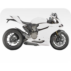 Kit de pegatinas para Ducati 1198SP - moto roja o negra ducati decals set