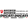Kit de pegatinas para Ducati 1198SP - moto roja o negra ducati decals set