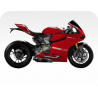 Kit de pegatinas para Ducati 1199 Panigale R- moto roja o negra ducati decals set