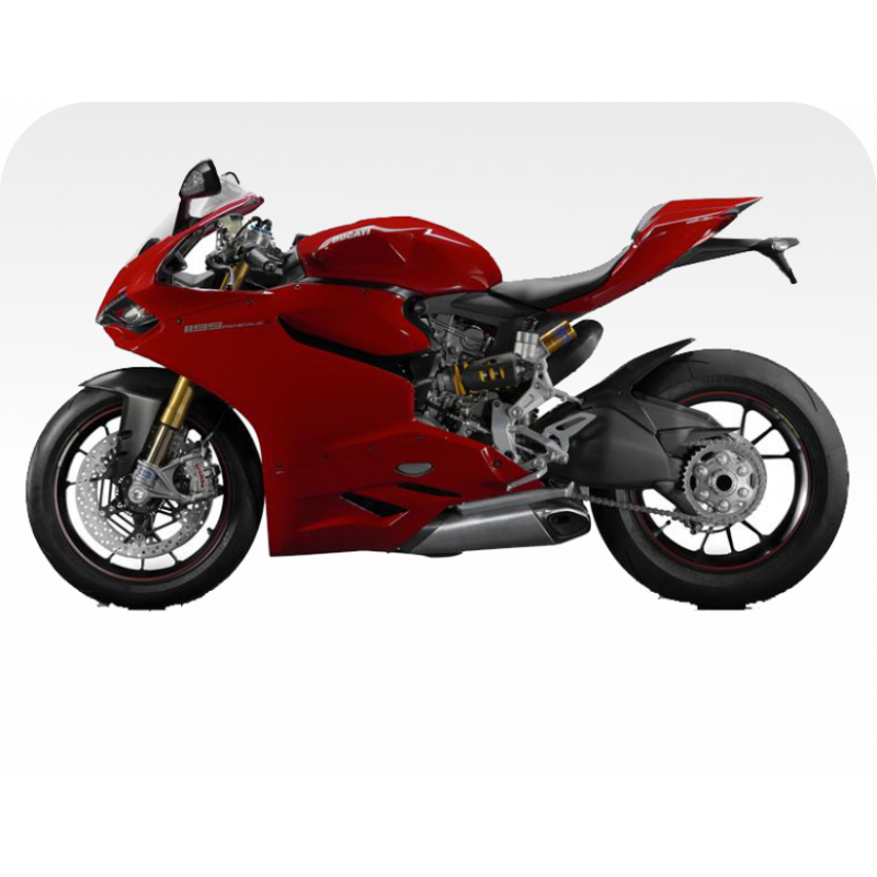 Kit de pegatinas para Ducati 1199 Panigale S- moto roja o negra ducati decals set