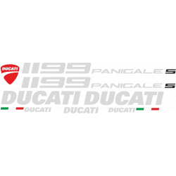 Kit de pegatinas para Ducati 1199 Panigale S- moto roja o negra ducati decals set