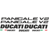 Kit de pegatinas para Ducati  Panigale V2 - moto roja o negra ducati decals set