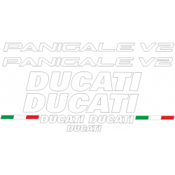 Kit de pegatinas para Ducati  Panigale V2 2020 - moto roja  ducati decals set