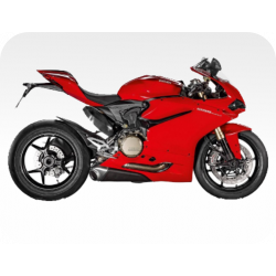 Kit de pegatinas para Ducati  1299 Panigale   - moto roja  ducati decals set