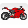 Kit de pegatinas para Ducati  1299 Panigale S   - moto roja  ducati decals set