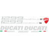 Kit de pegatinas para Ducati  1299 Panigale S   - moto roja  ducati decals set