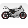 Kit de pegatinas para Ducati  899 Panigale    - moto roja o blanca ducati decals set