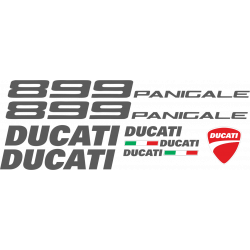 Kit de pegatinas para Ducati  899 Panigale    - moto roja o blanca ducati decals set