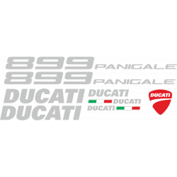 Kit de pegatinas para Ducati  899 Panigale    - moto roja o blanca ducati decals set