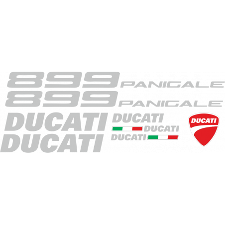 Kit de pegatinas para Ducati  899 Panigale    - moto roja o blanca ducati decals set