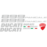Kit de pegatinas para Ducati  899 Panigale    - moto roja o blanca ducati decals set