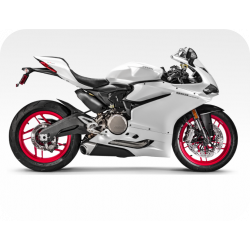 Kit de pegatinas para Ducati  959 Panigale    - moto roja o blanca ducati decals set
