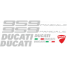 Kit de pegatinas para Ducati  959 Panigale    - moto roja o blanca ducati decals set