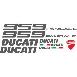 Kit de pegatinas para Ducati  959 Panigale    - moto roja o blanca ducati decals set