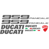 Kit de pegatinas para Ducati  959 Panigale    - moto roja o blanca ducati decals set