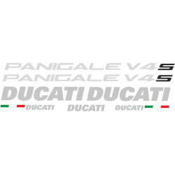 Kit de pegatinas para Ducati   Panigale V4S   - moto roja o blanca ducati decals set