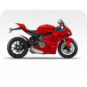 Kit de pegatinas para Ducati   Panigale V4 2019-2022   - moto roja o blanca ducati decals set